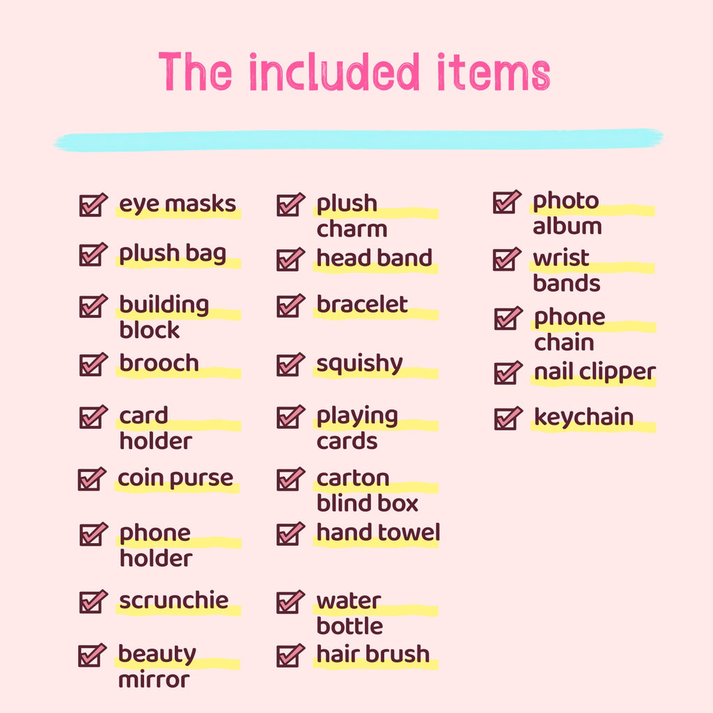 Lucky Hair Clip Bags (No Stationary)